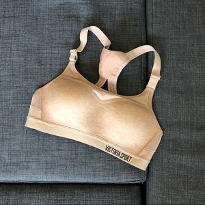 Victoria Sport Tan Sports Bra